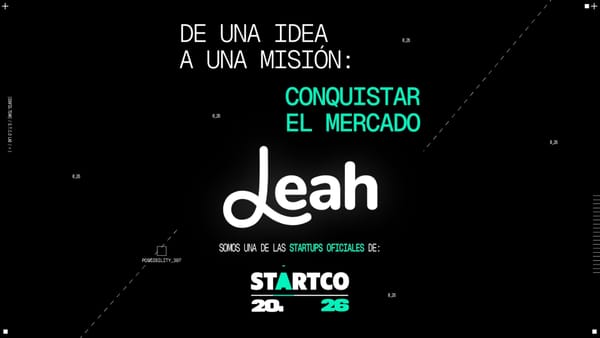 La innovación se encuentra con la ejecución. "Leah en StartCo 2026"